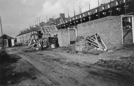 Wassenaarstraat in aanbouw